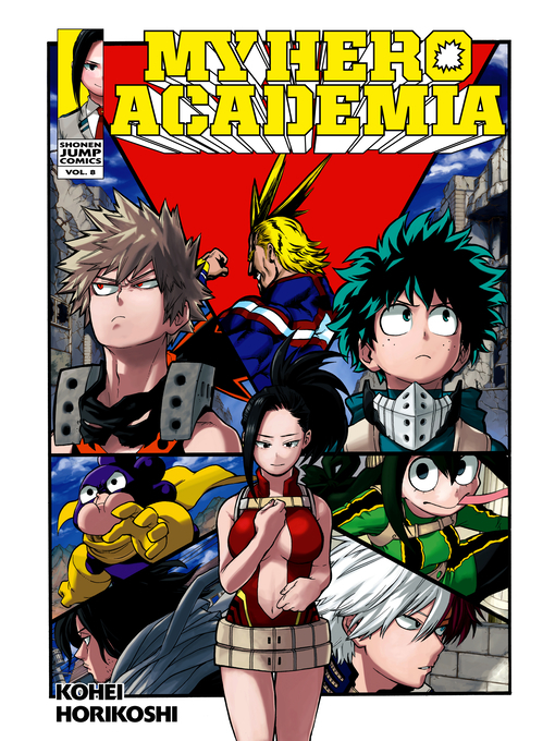 Cover of My Hero Academia, Volume 8